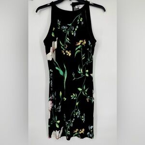 plunge maxi dress black Rhoda Black Plunge Maxi Dress main image 0